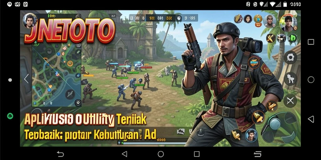 Tampilan antarmuka JNETOTO yang intuitif dan bersih.