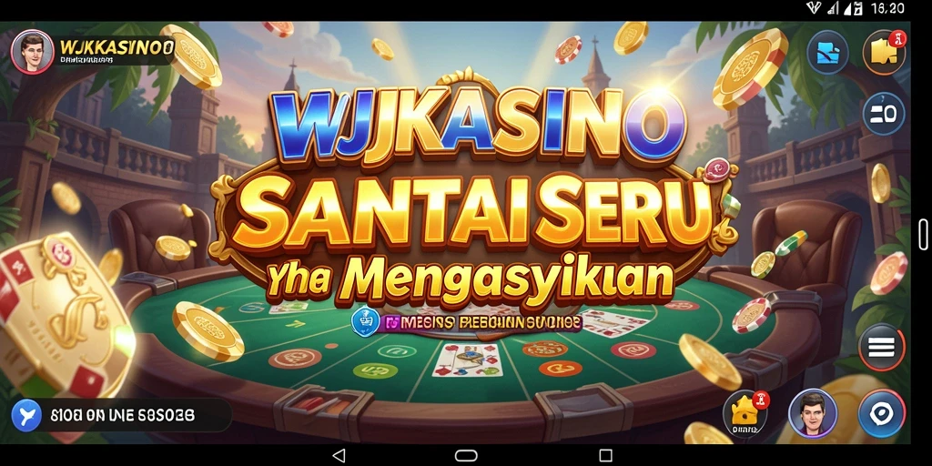 Screenshot WJKASINO menampilkan gameplay seru dan interaktif.